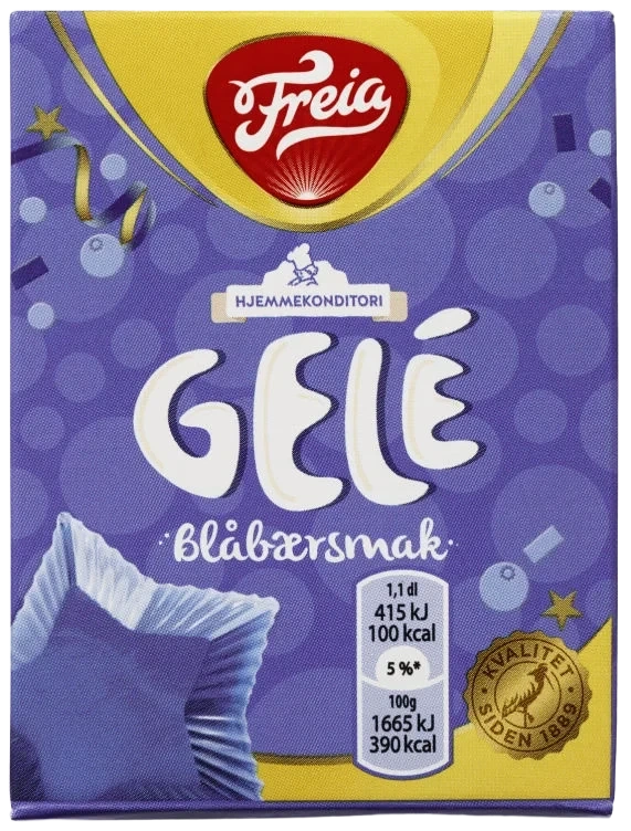 Gele Blåbær 125g Freia