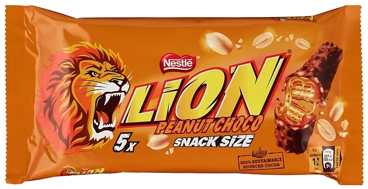 Lion Peanut Snack Size 5-pk 155g