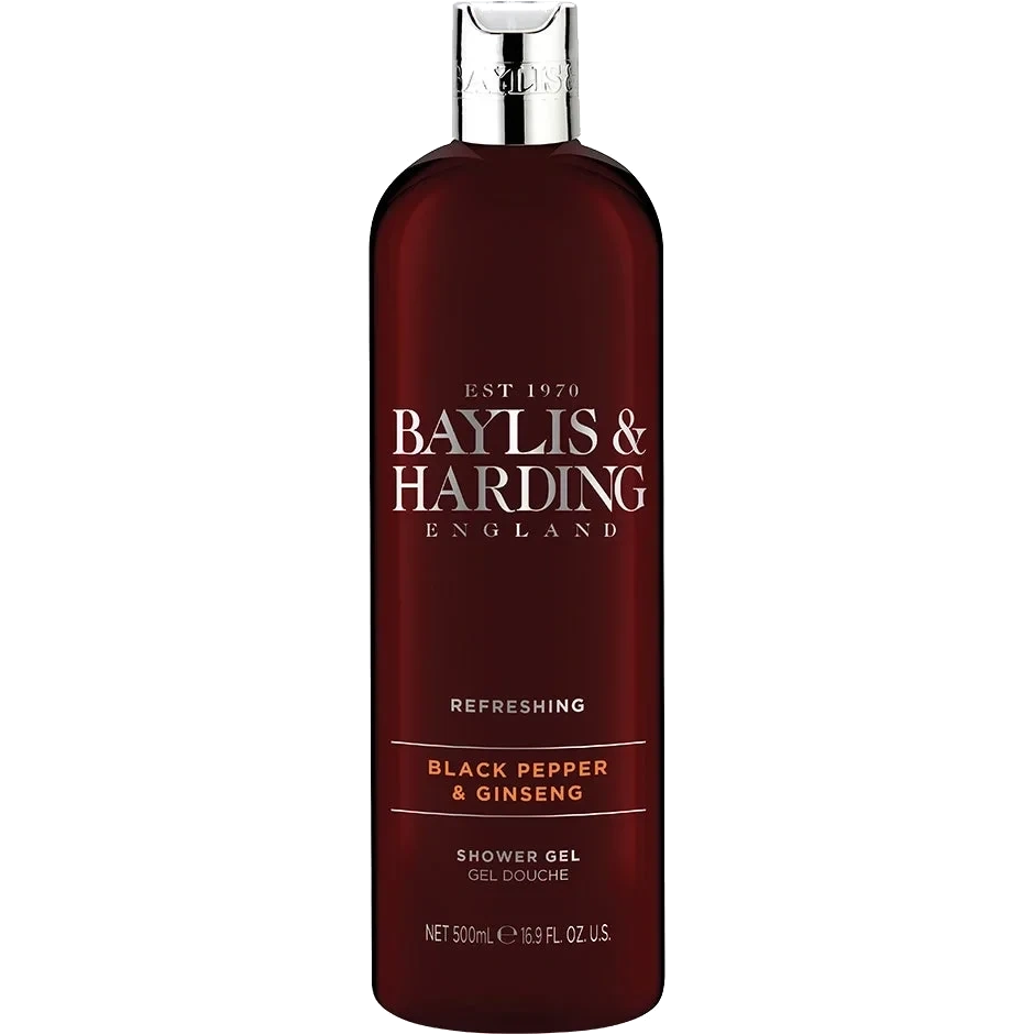 Baylis & Harding Men's Black Pepper & Ginseng Shower Gel