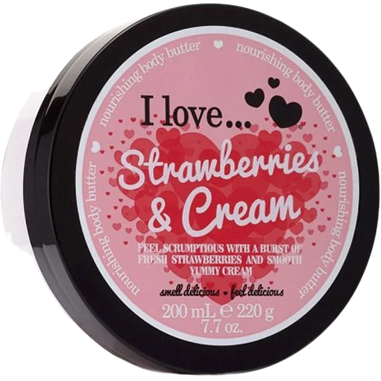 I Love... Nourishing Body Butter I Love… Strawberries & Cream 200 ml