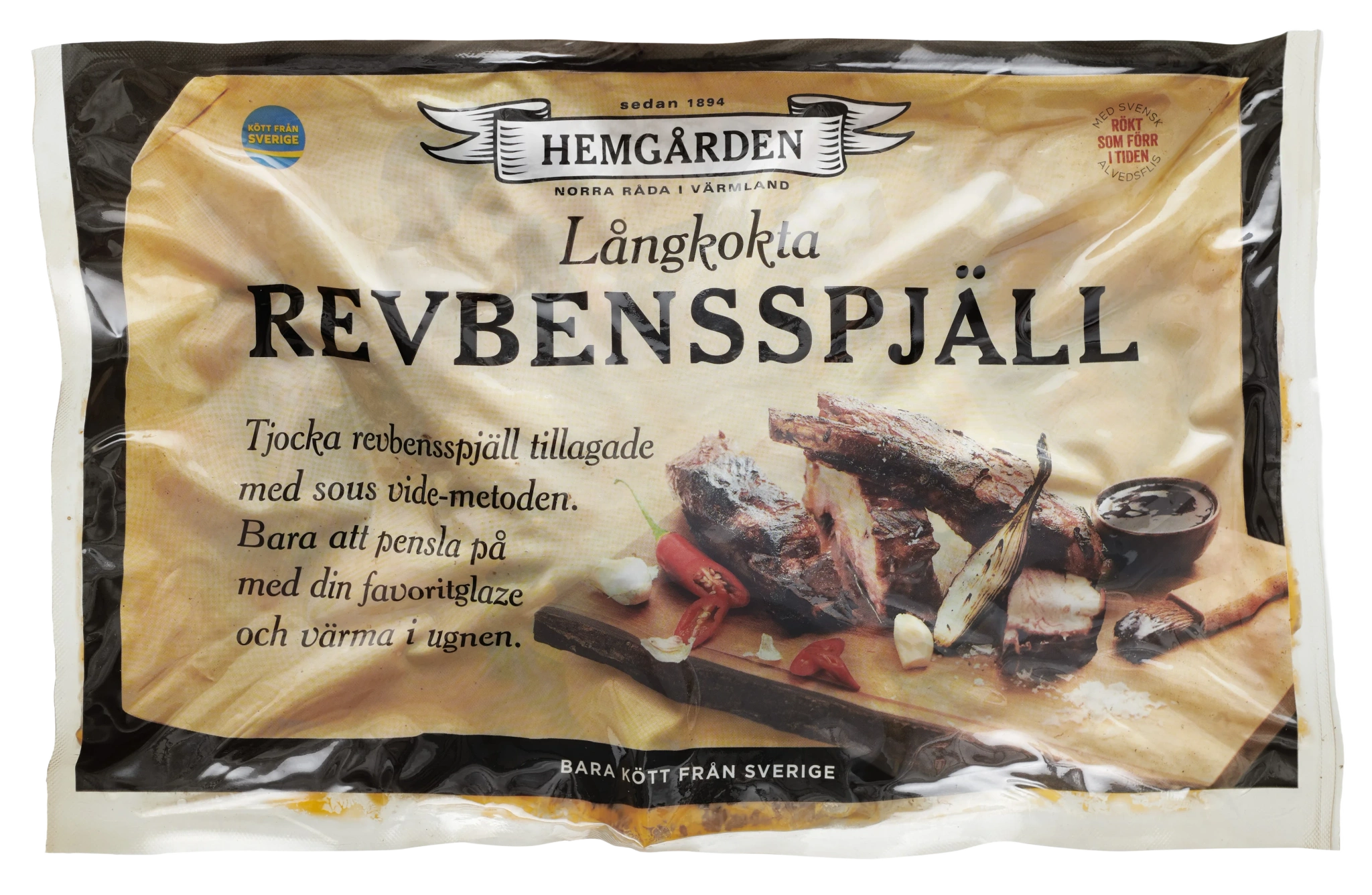 Revbenspjäll långkokta