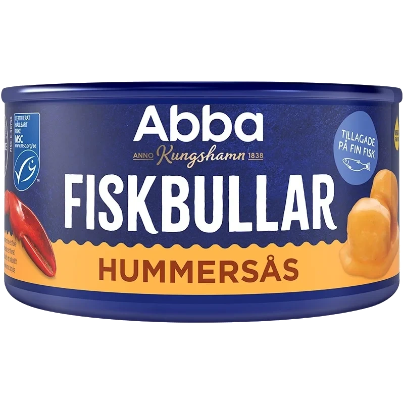 Fiskbullar i hummersås