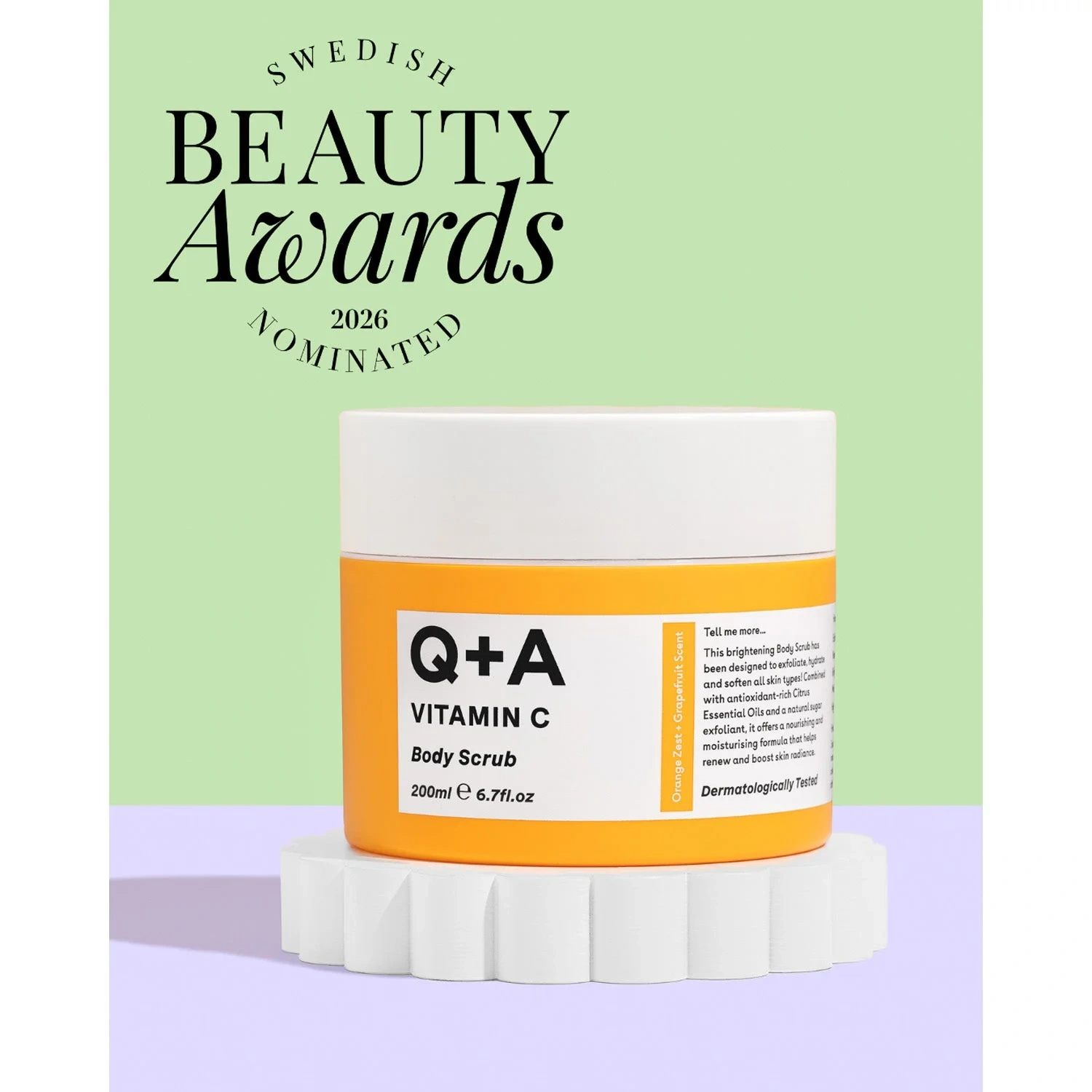 Q+A Vitamin C Body Scrub