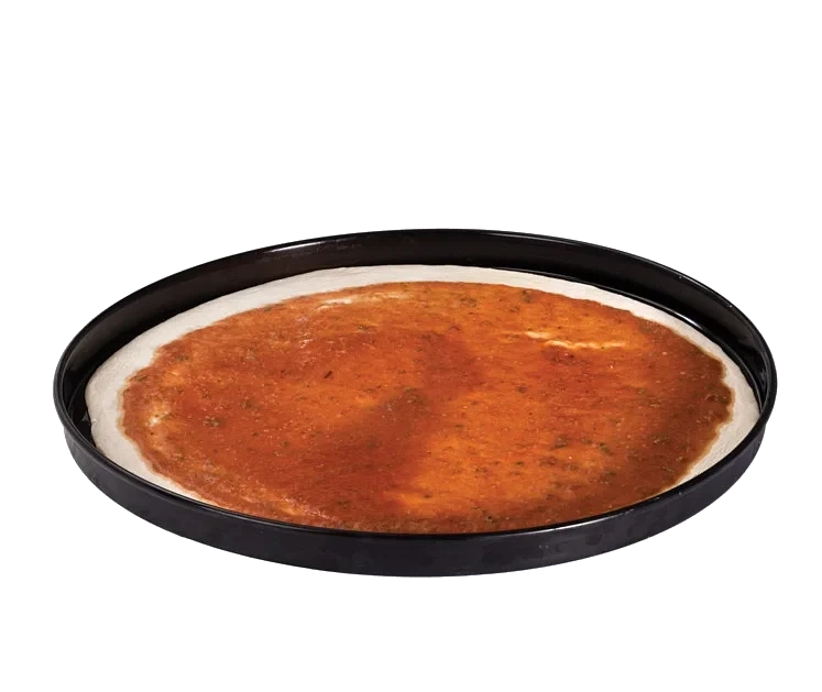 Pizzabunn Rå m/Saus 30cm Stabb