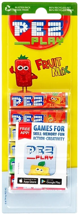 Pez refil 6pk   51g