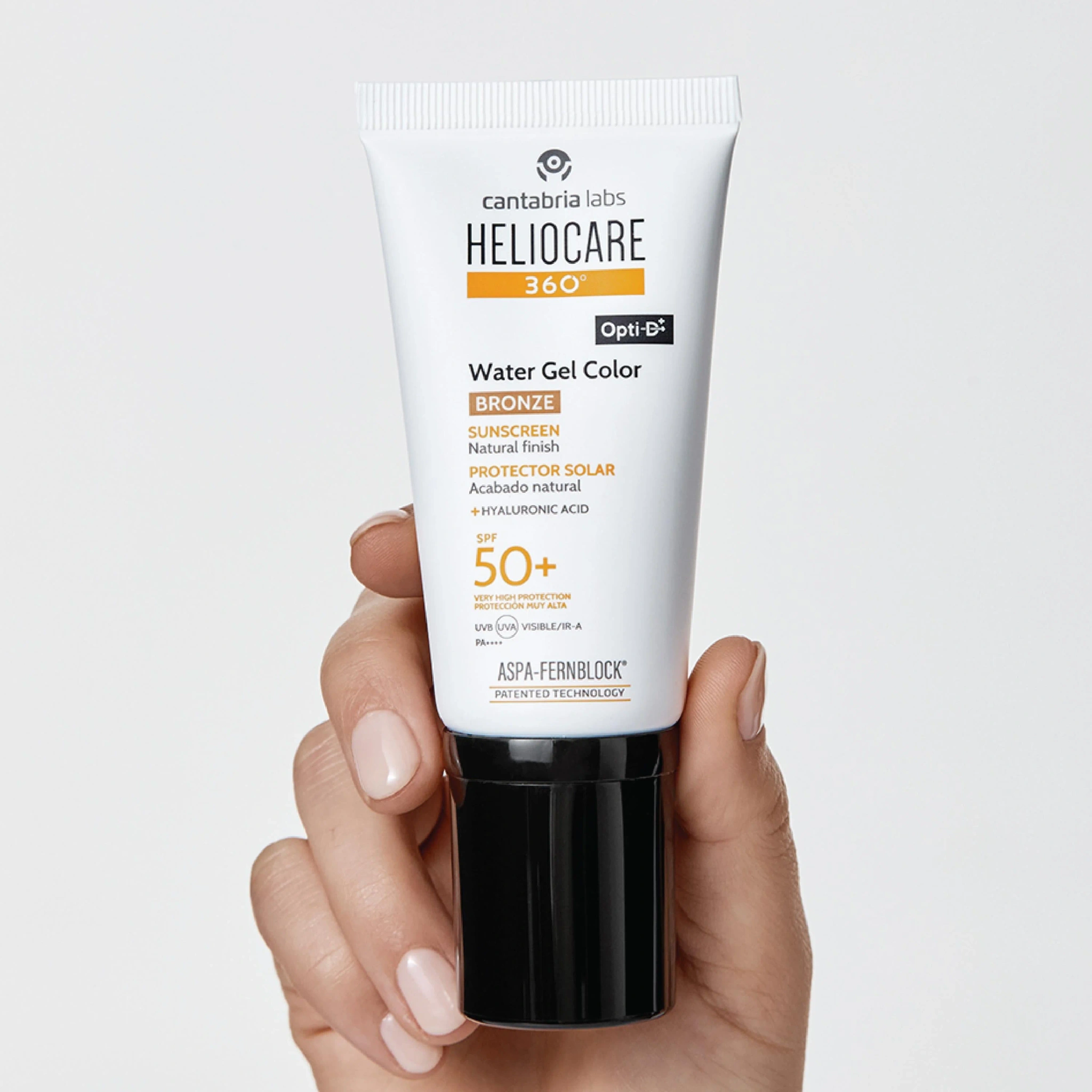 Heliocare Water Gel Color SPF50+, Bronze, 50 ml