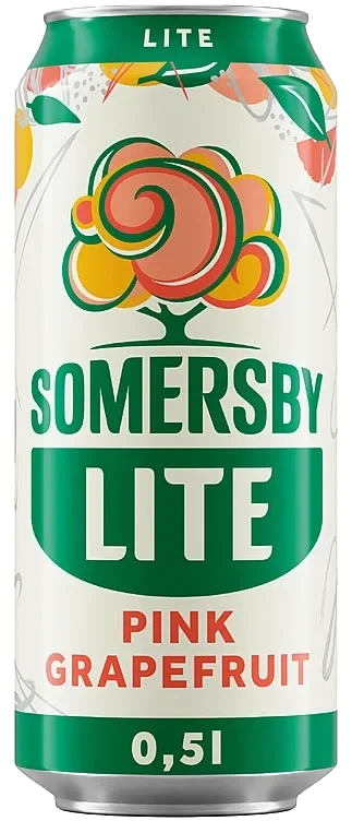 Somersby Lite Pink Grapefruit 0,5l boks