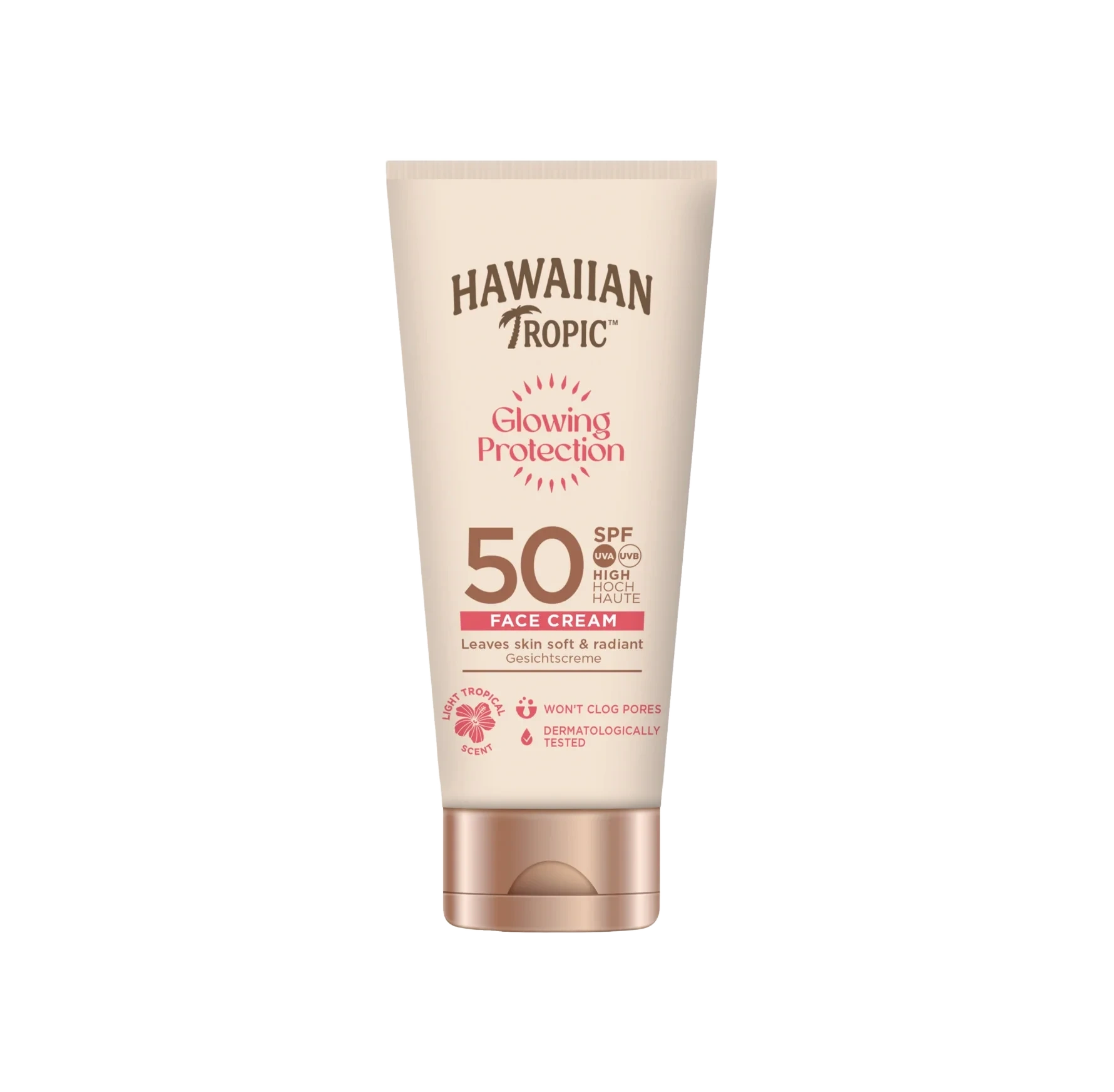 Hawaiian Tropic Glowing Protection Face Lotion SPF50 50 ml