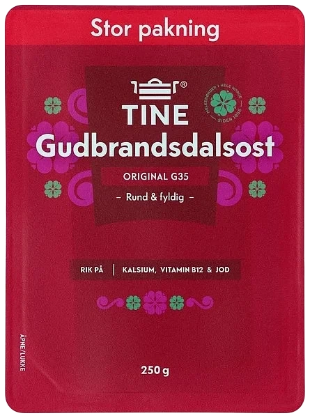Gudbrandsdalsost skivet  250g