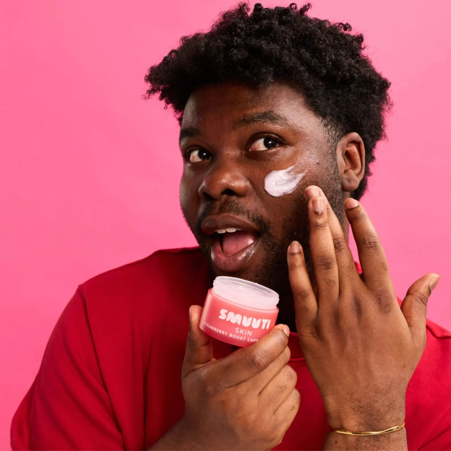 Smuuti Skin Strawberry Boost Capsule Cream
