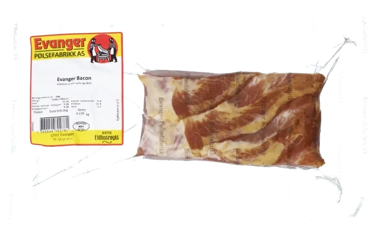Evangerbacon Eldhusrøkt Ca350g Evanger