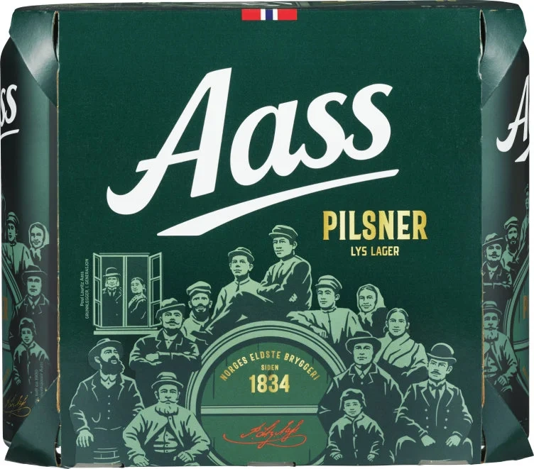Aass Pilsner 0,5lx6 boks