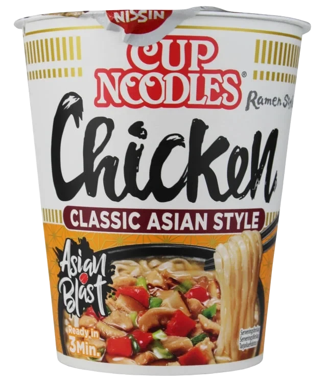 Nudler i Kopp Kyllingsmak 63g Nissin