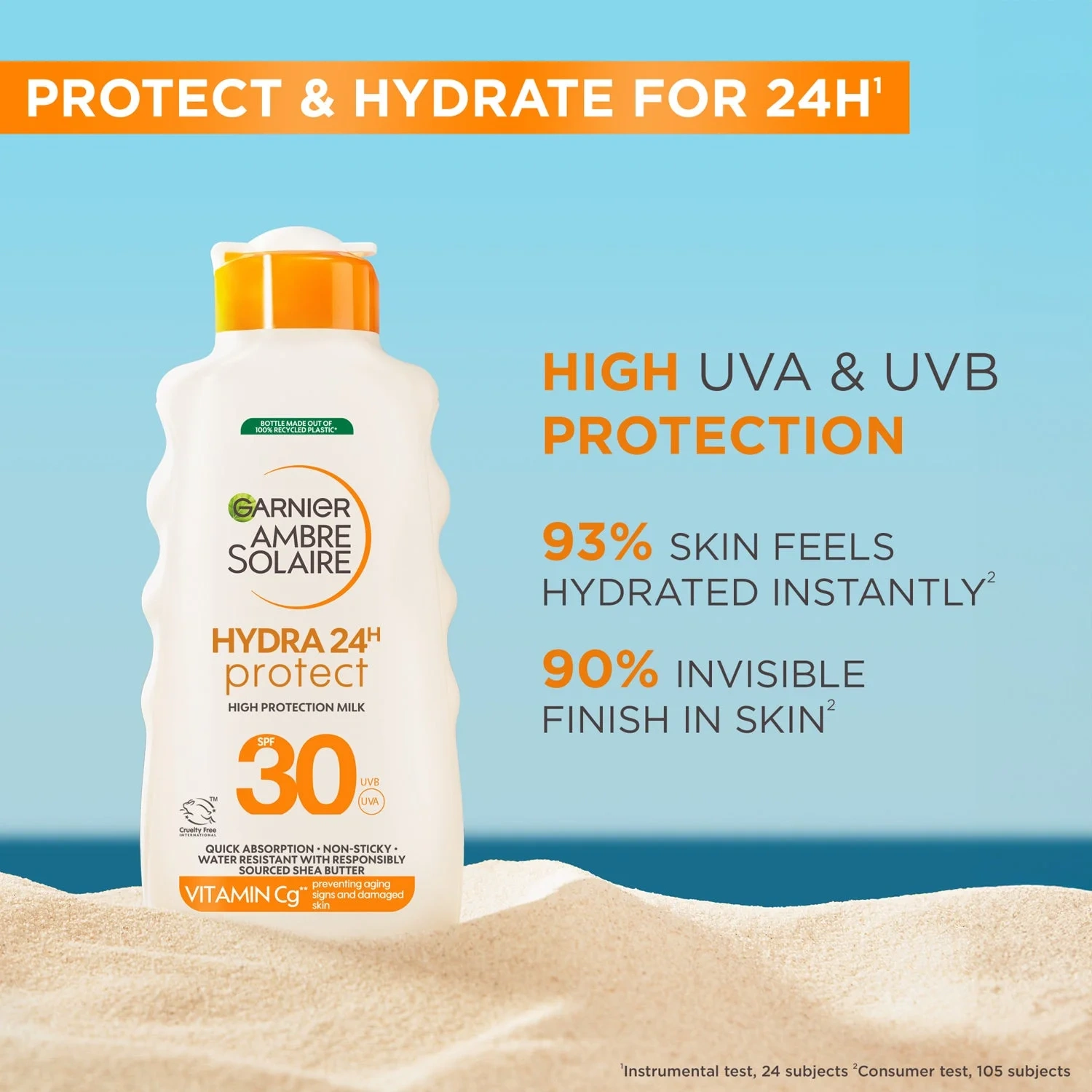 Garnier Ambre Solaire Hydra 24H Protect Sun Protecting Milk SPF30