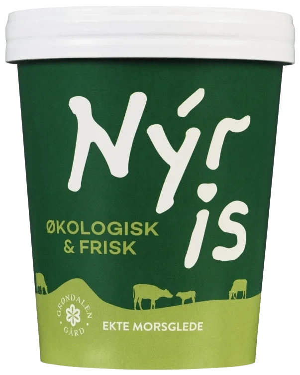 Nyr Is Økologisk 0,5l Grøndalen