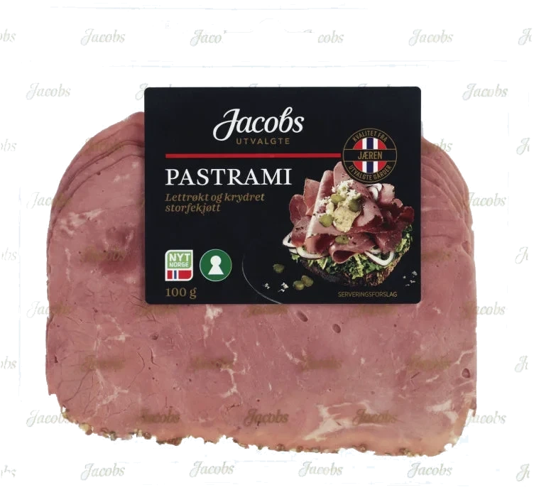 Pastrami 100g Jacobs Utvalgte