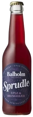 Sprudle Eple & Bringebær 0,33l Fl Balholm