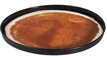 Stabburet Pizzabunn Rå m/Saus 40cm