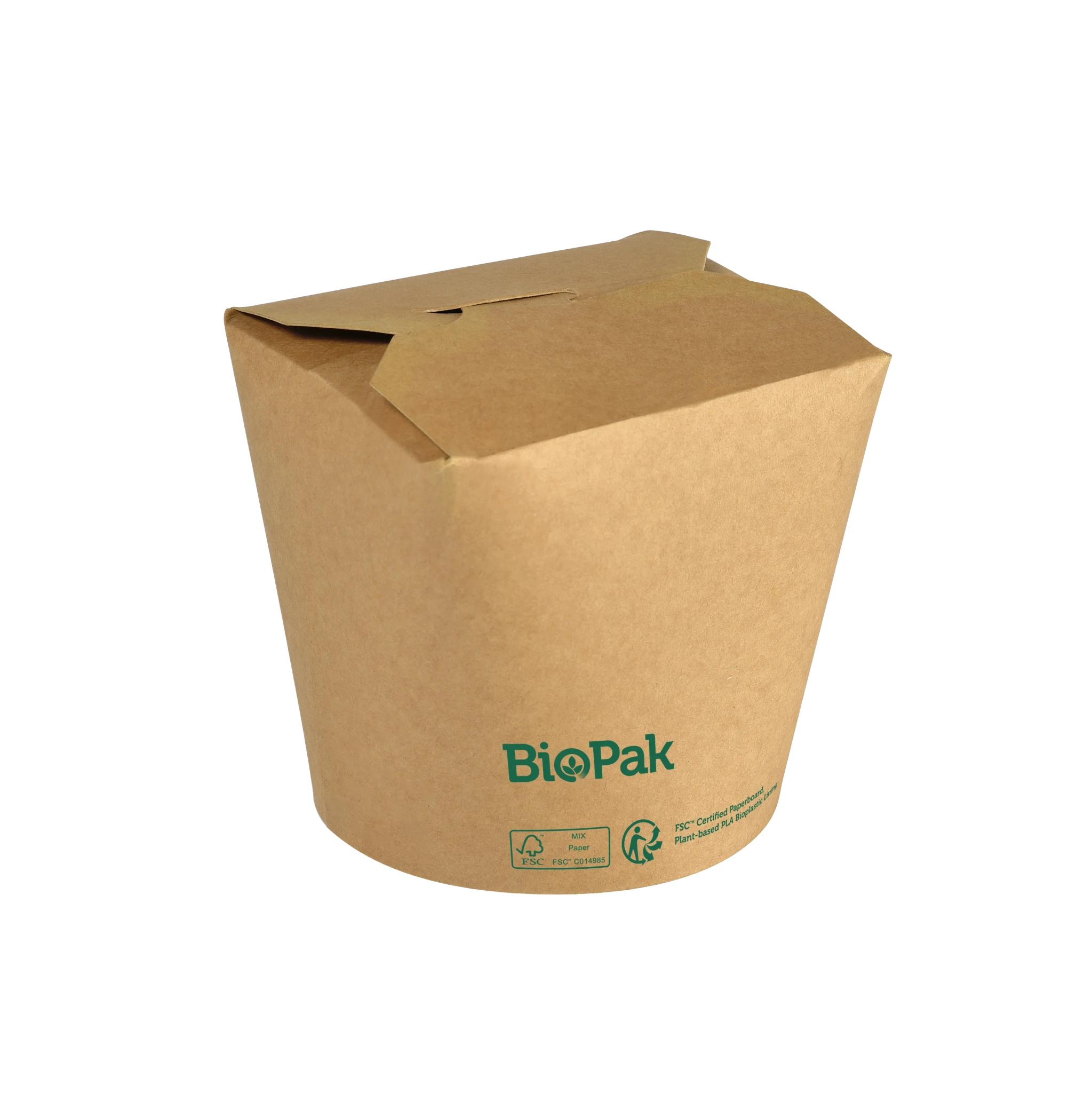 Skål Ronda Fold Papp/pla Brun 750ml