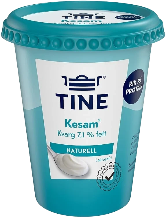 Kesam naturell laktosefri  420g