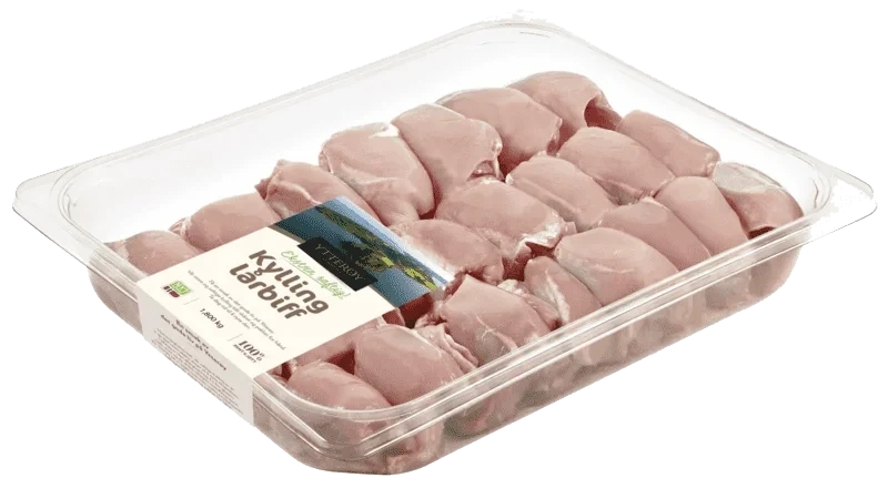 Ytterøy Kyllinglårbiff uten Ben Naturell 1,8kg