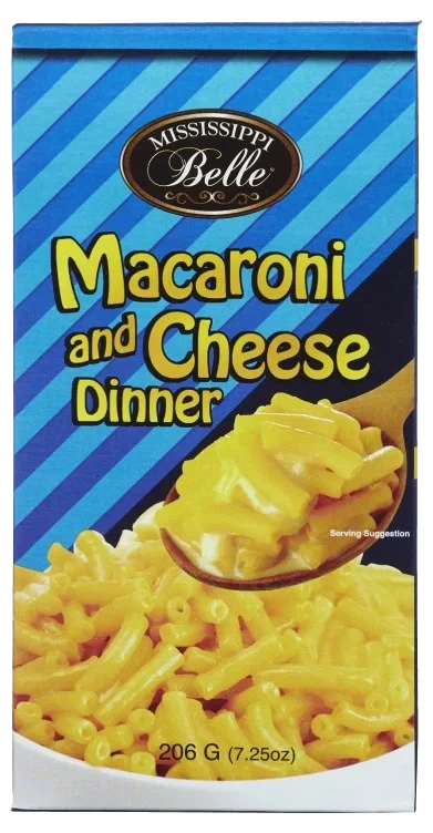 Macaroni & Cheese Dinner 206g Missisippi Belle