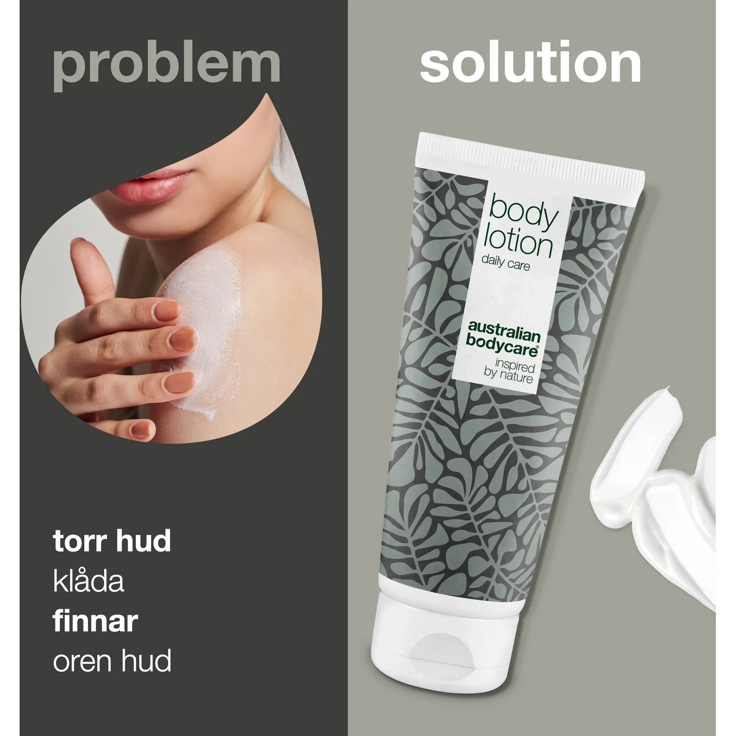 Body Lotion för torr och oren hud