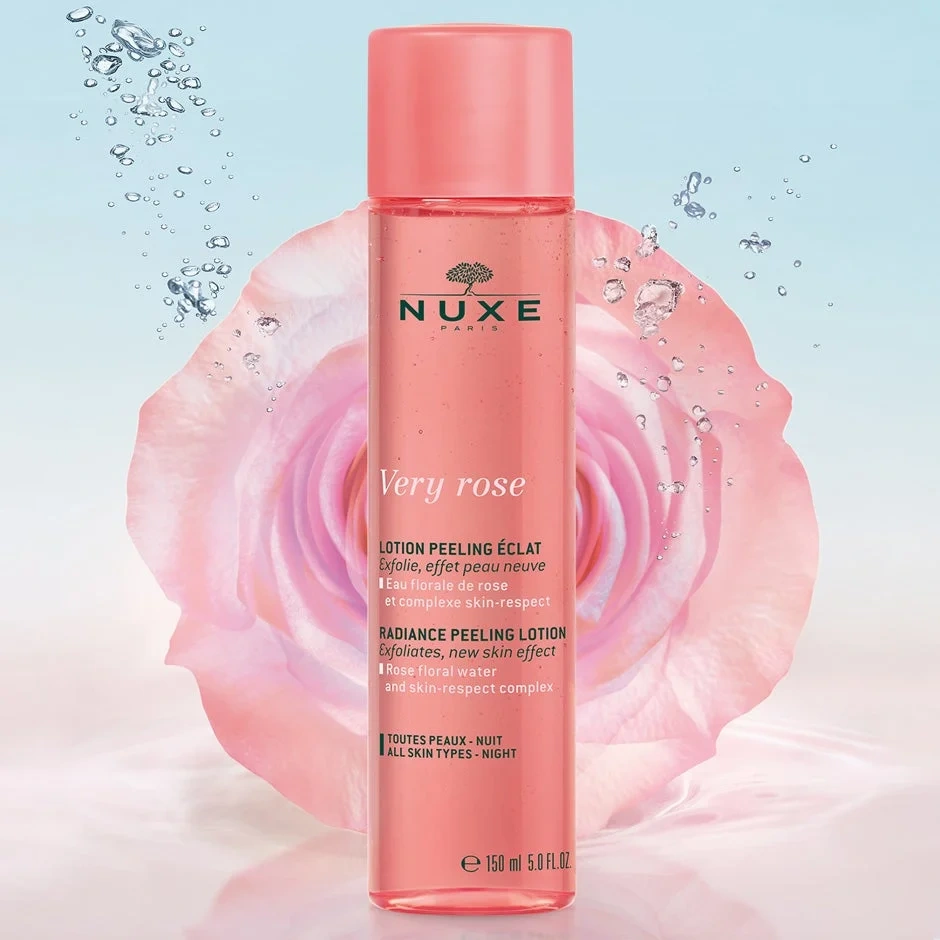 Nuxe Very Rose Radiance eksfolierende lotion 150 ml