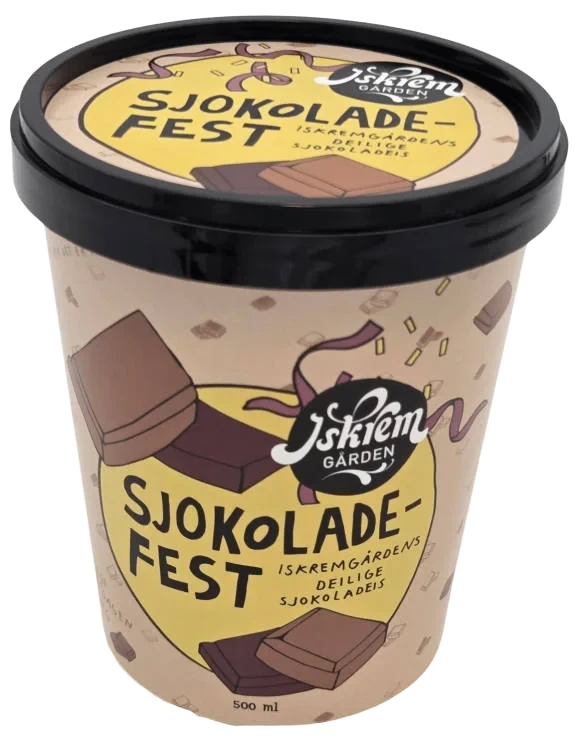 Sjokoladefest 0,5l Iskremgården