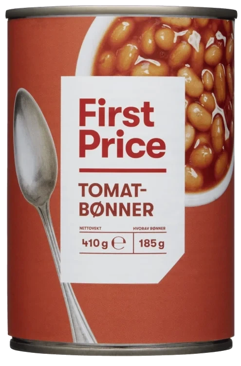 Tomatbønner 410g First Price