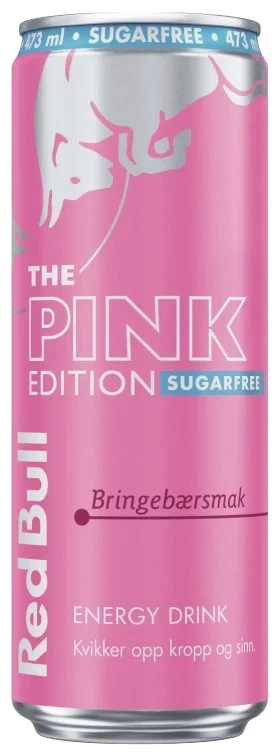 Red Bull Sukkerfri Pink Edition 473ml