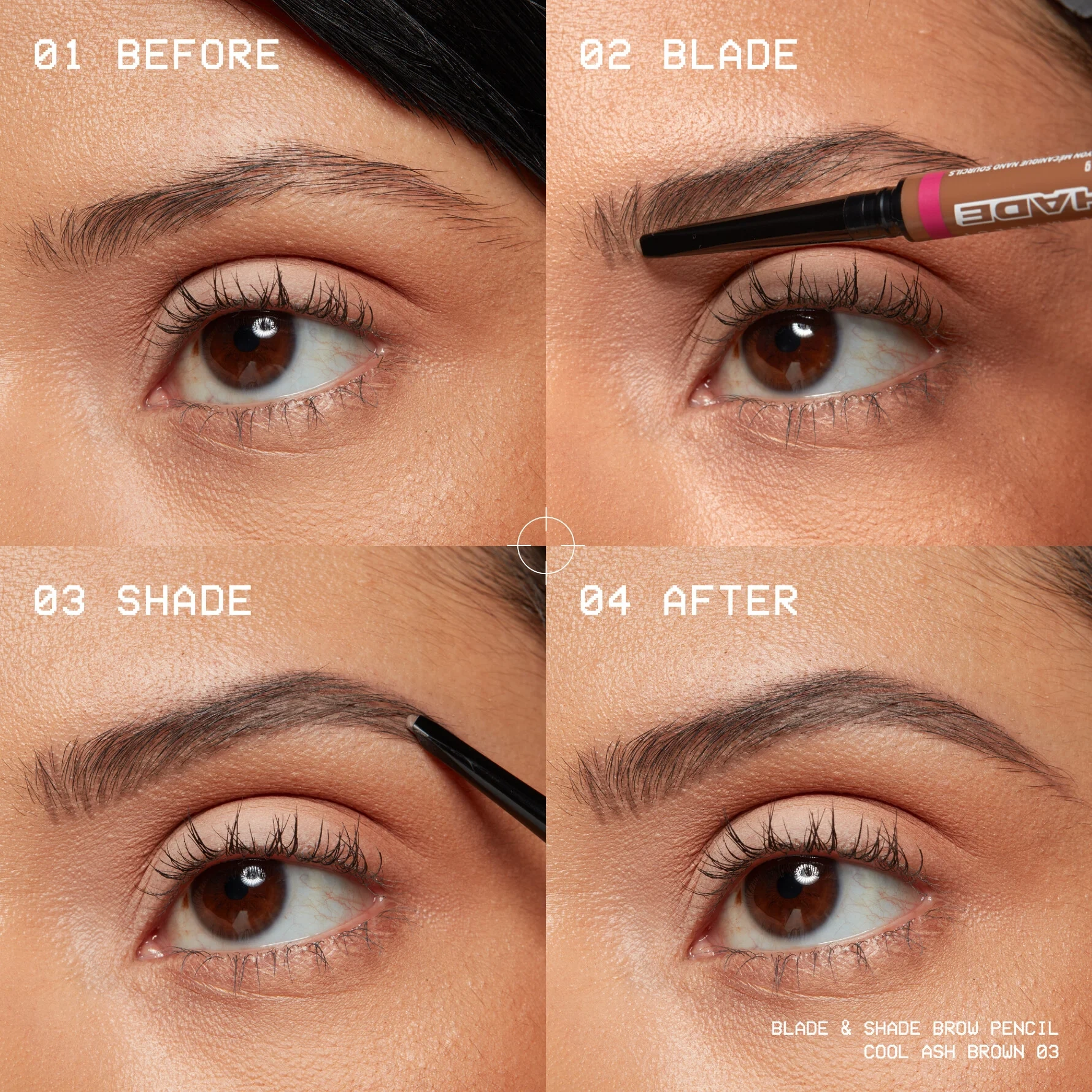 NYX PROFESSIONAL MAKEUP Blade & Shade Brow Pencil 11 Grey