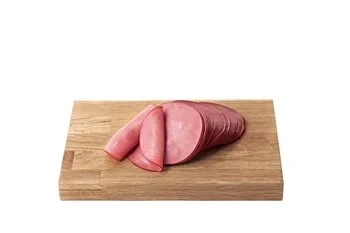 Hjortstek, varmrökt skivad
