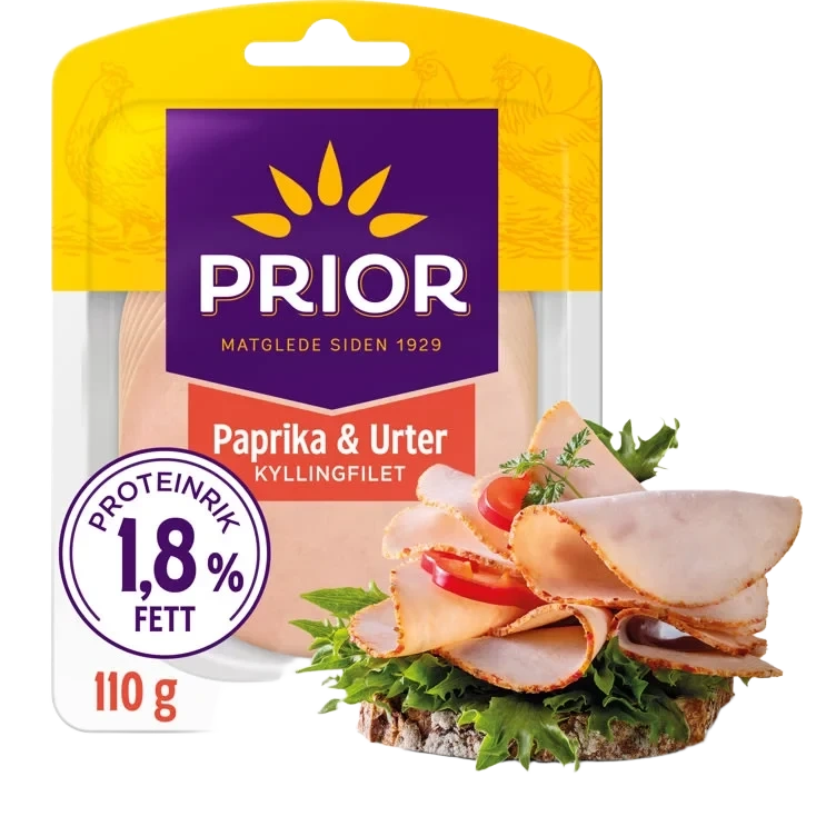Kyllingfilet Paprika/Urter 110g
