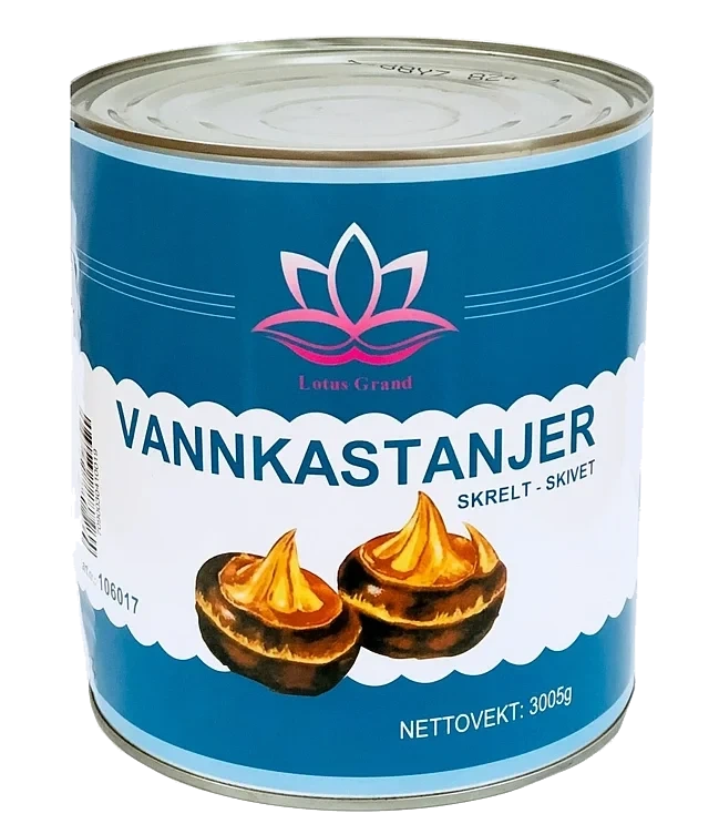 Vannkastanje i Skiver 3kg A-food