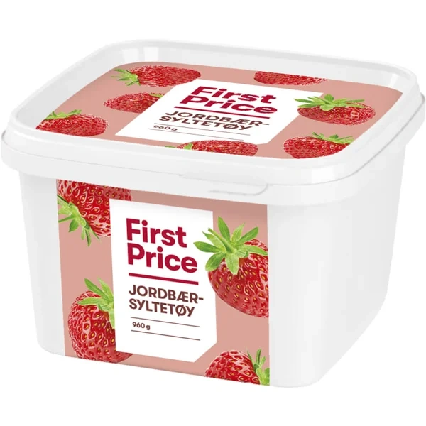 Jordbærsyltetøy 960g First Price