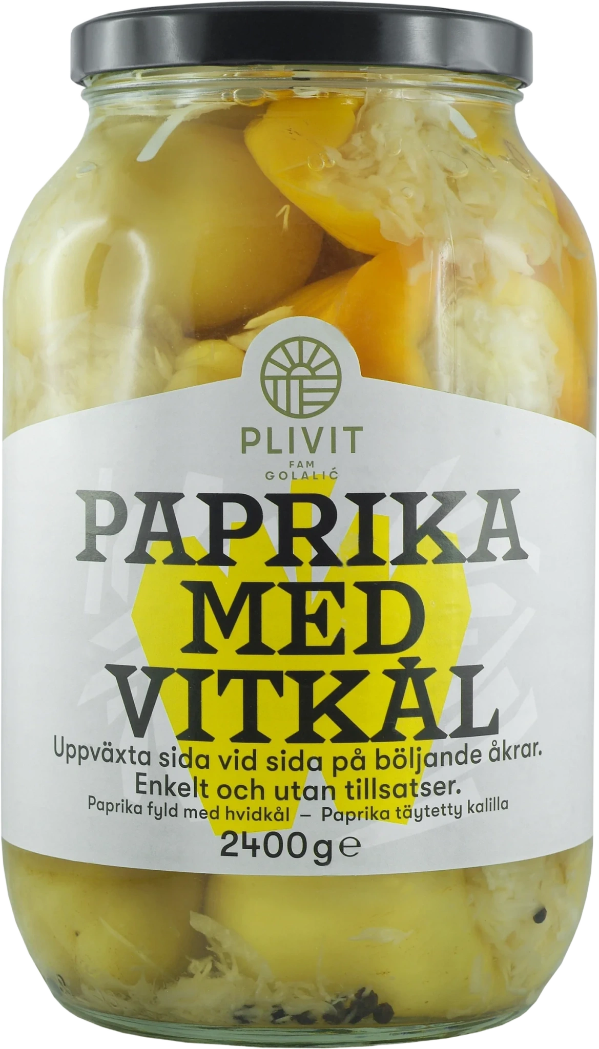 Paprika med Vitkål
