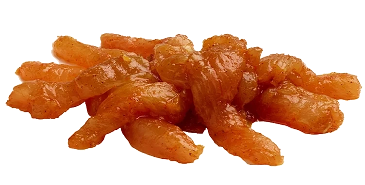 Marinert kyllingkjøtt strimlet  2,5kg