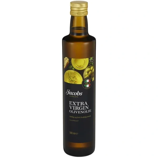 Olivenolje Ex.virgin 500ml Jacobs Utvalgte