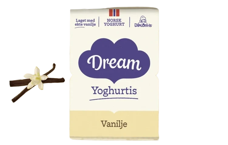 Dream Yoghurtis Vanilje 640ml Diplom-Is
