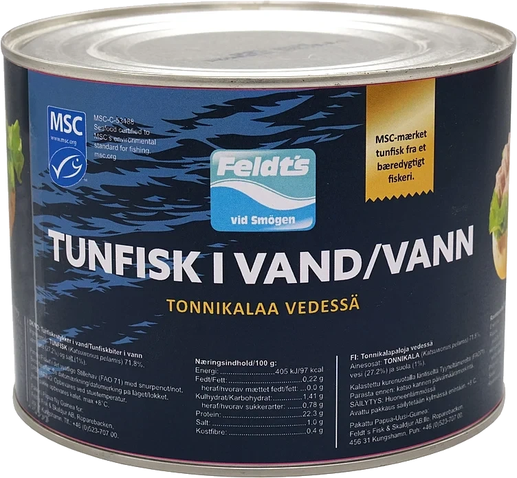 Tunfisk i Vann 1350g Msc