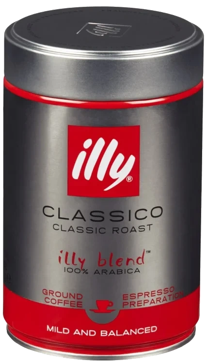 Illy Espressokaffe Malt 250g