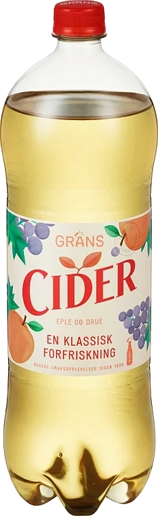 Grans cider flaske  6x1,5l