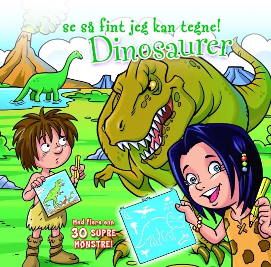 Se Så Fint Jeg Kan Tegne Dinosaurer
