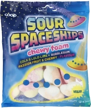 COOP TRADING AS Space Spaceships Sour