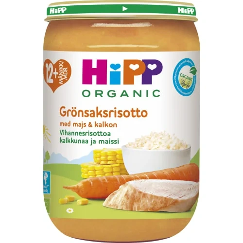 Grönsakrisotto Majs & Kalkon Från 12 Månader