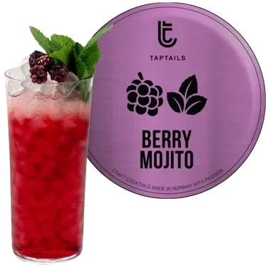 Taptails Berry Mojito 8% Key Keg 20l