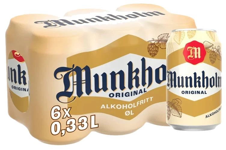 Munkholm 0,33lx6 boks