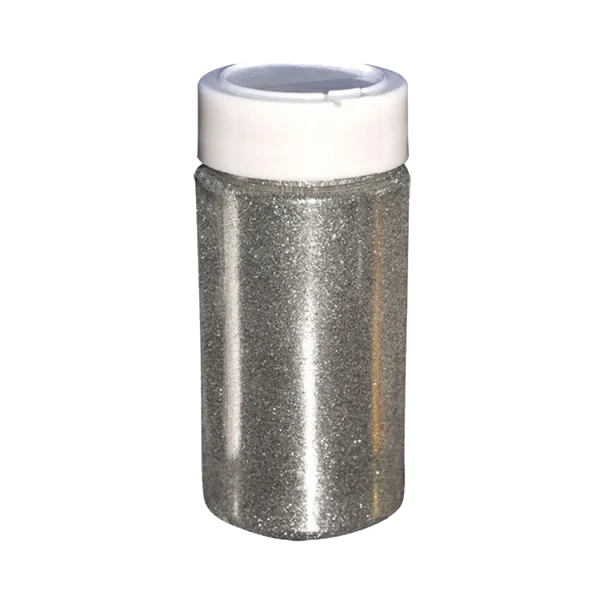 Glitterstrøssel Mellomgrovt Sølv