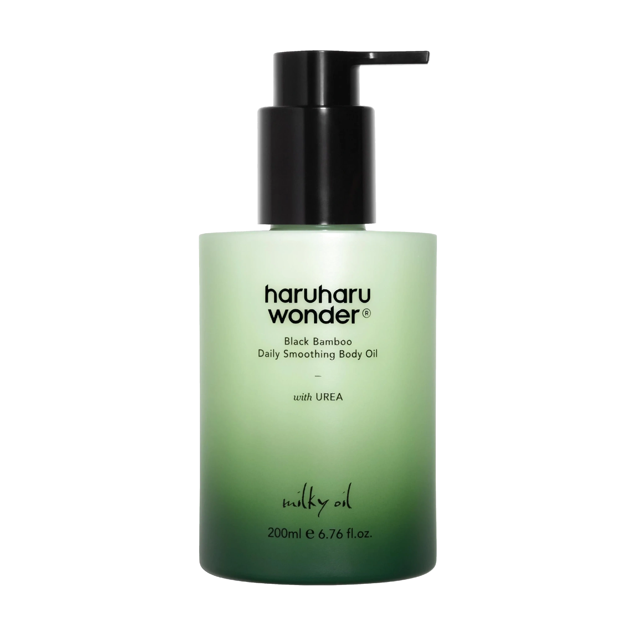 haruharu wonder Black Bamboo Daily Smoothing Body Oil, 200 ml